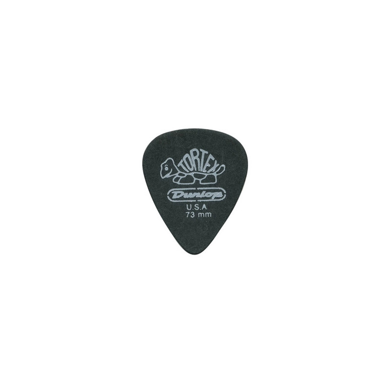 DUNLOP PLETTRO 488P.73 TORTEX Black Standard .73mm | Disalvatoremus...