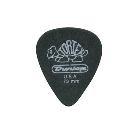 DUNLOP PLETTRO 488P.73 TORTEX Black Standard .73mm | Disalvatoremus...