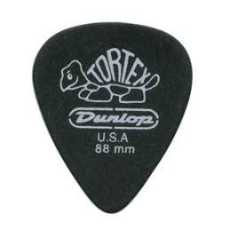 DUNLOP PLETTRO 488P.88 TORTEX Black Standard .88mm | Disalvatoremus...