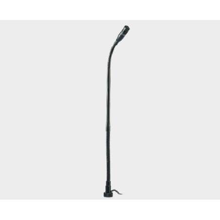 Microfono a condensatore lunghezza 457 mm, attacco XLR con cuffia antiventoMSG-5.