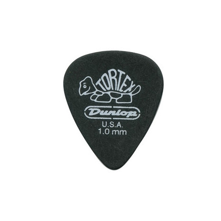 DUNLOP PLETTRO 488P1.0 TORTEX Black Standard 1.0mm | Disalvatoremus...