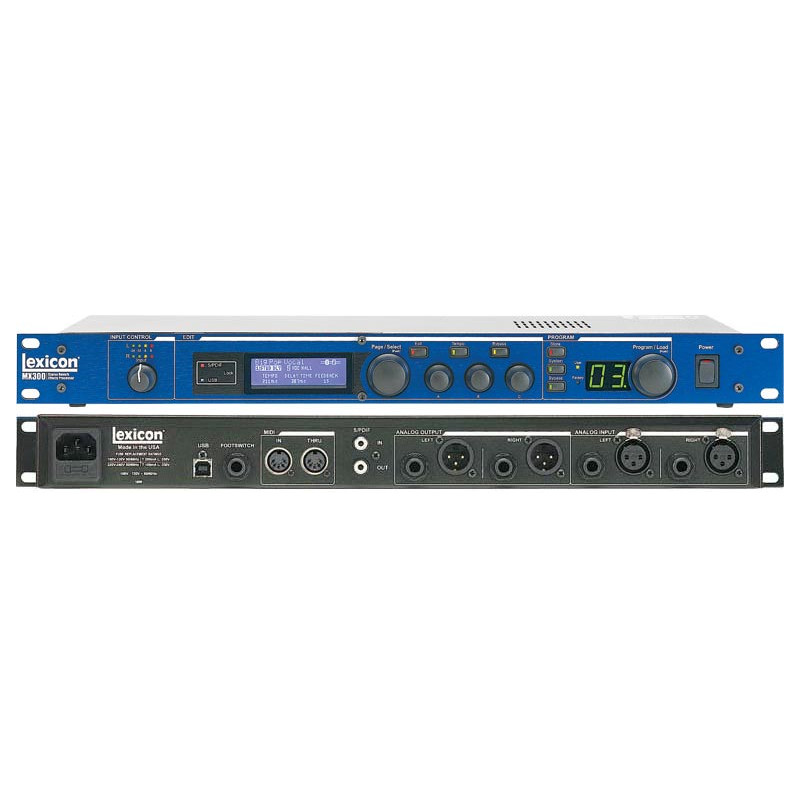 MX300 MULTI EFFECT PROCESSOR