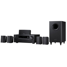 Onkyo HT-S3800 Nero Sistema Home Theater A/V 5.1 con Sintoamplificatore Nero