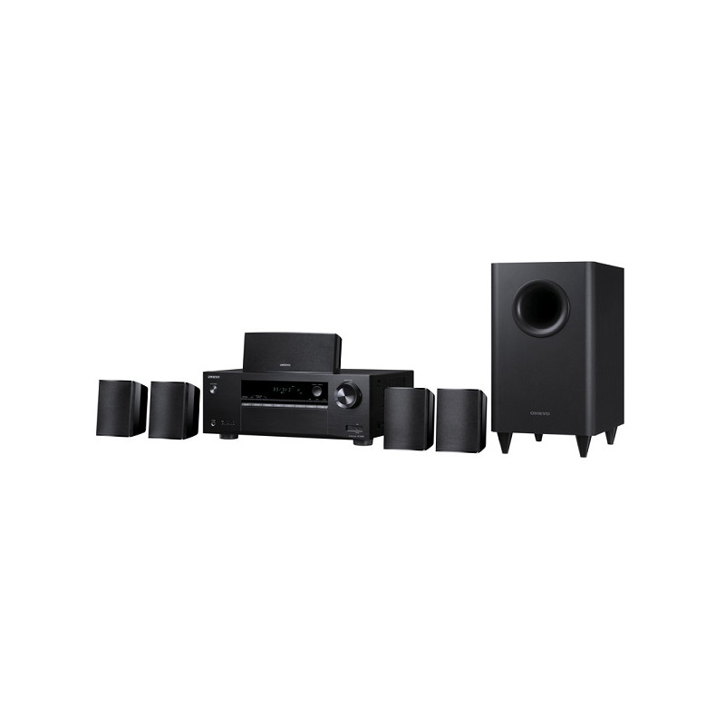 Onkyo HT-S3800 Nero Sistema Home Theater A/V 5.1 con Sintoamplificatore Nero