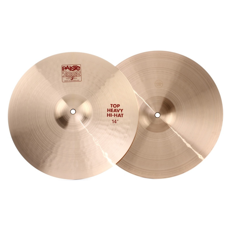 PAISTE 2002 HEAVY HI HAT 14''