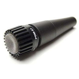 PDM 57 Microfono dinamico cardioide, per strumenti e voce, con cavo XLR.
