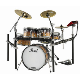 PEARL BATT. EL. EPLX 205PB  E-PRO LIVE C/PIATTI OTTONE 464