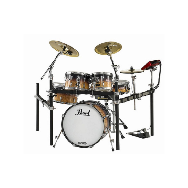 PEARL BATT. EL. EPLX 205PB  E-PRO LIVE C/PIATTI OTTONE 464