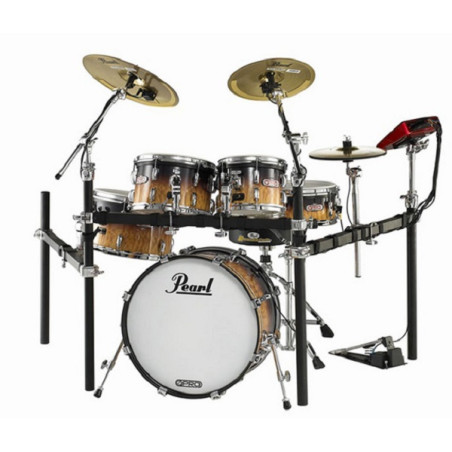 PEARL BATT. EL. EPLX 205PB  E-PRO LIVE C/PIATTI OTTONE 464