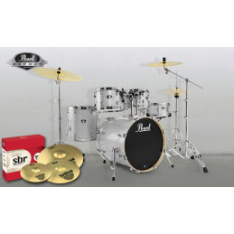 Pearl Export Exx 5 pz. C/700 Arctic Sparkle con set piatti