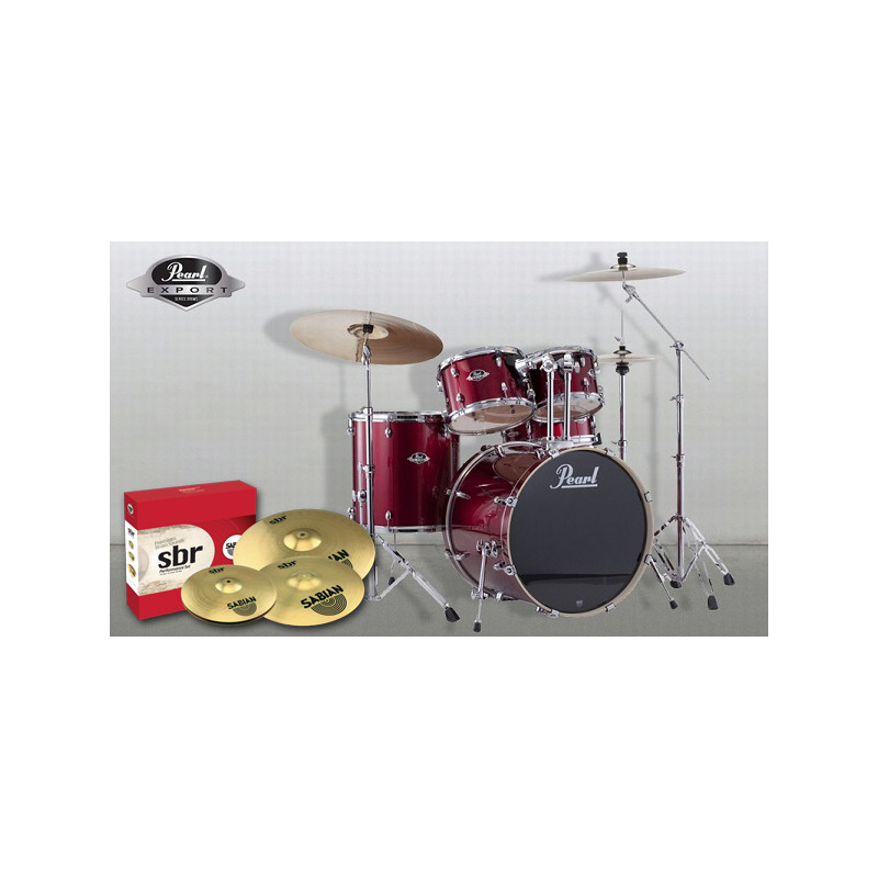 Pearl Export Exx 5 pz. C/91 Red Wine con set piatti