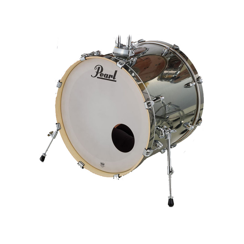 PEARL EXX 20X16  BASS DRUM W/BB-70 (SMOKEY CHROME)