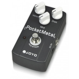 Pedale modello JF-35 Pocket Metal. Distorsione a elevato guadagno indicata per Metal