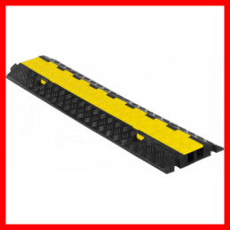 Pedana passacavo 2 canali 1000x250mm