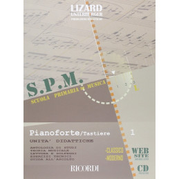 PIANOFORTE E TASTIERE - VOLUME 1 UNITA' DIDATTICHE - CATARSI TERRANI - LIZARD