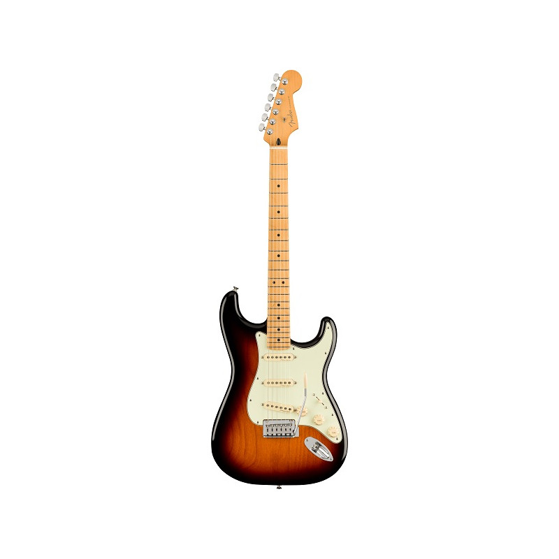 Player Plus Stratocaster®, Maple Fingerboard, 3-Color Sunburst
