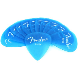 Plettri in confezione da 12pz 0981351702 PENNA 351 THIN Lack Placid Blue
