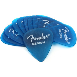 Plettri in confezione da 12pz 0981351802 PENNA 351 MEDIUM Lack Placid Blue