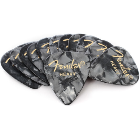 Plettri in confezione da 12pz PENNA 351 Heavy black  MOTO 0980351943