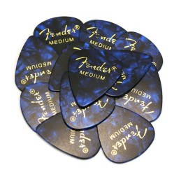 Plettri in confezione da 12pz PENNA 351 MEDIUM BLUE MOTO 0980351802