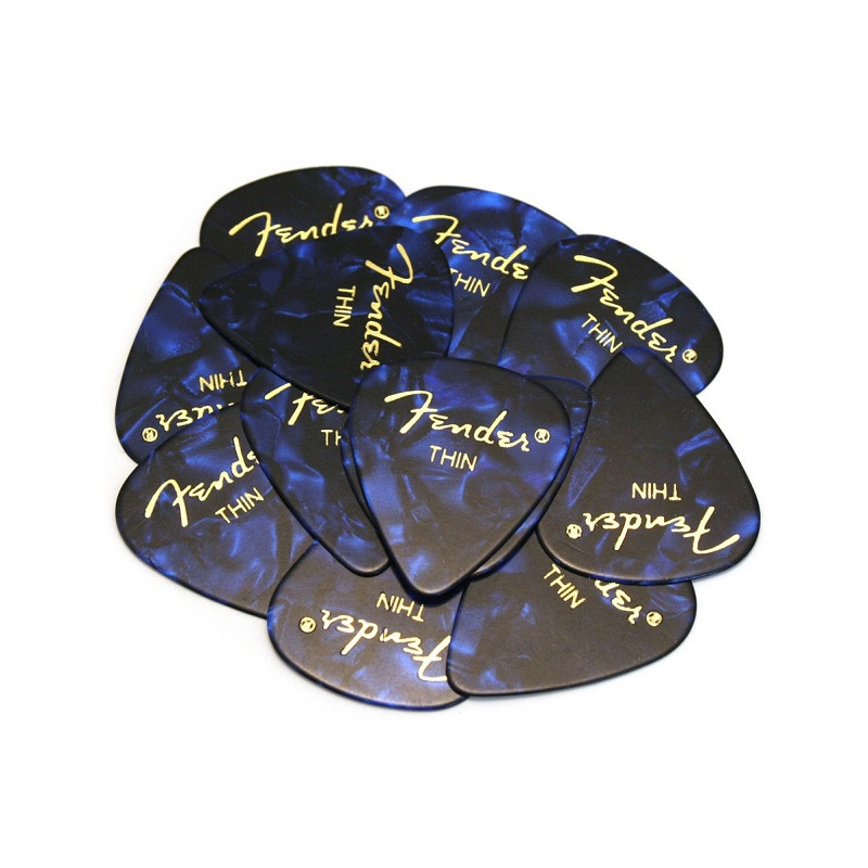 Plettri in confezione da 12pz PENNA 351 THIN BLU MOTO 0980351702