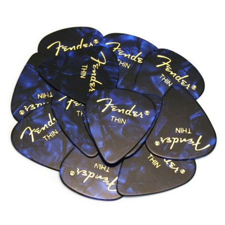 Plettri in confezione da 12pz PENNA 351 THIN BLU MOTO 0980351702