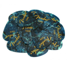 Plettri in confezione da 12pz PENNA 351 THIN OCEAN 0980351708
