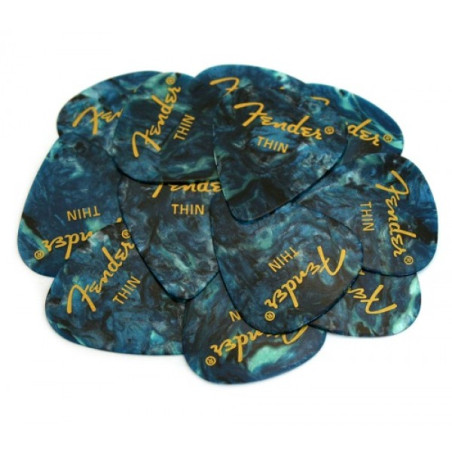 Plettri in confezione da 12pz PENNA 351 THIN OCEAN 0980351708