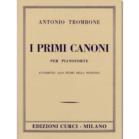 Primi Canoni Di Antonio Trombone