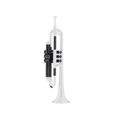 pTrumpet Tromba in ABS colore bianco
