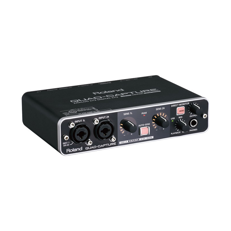 QUAD-CAPTURE Interfase de Audio USB 2.0