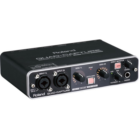 QUAD-CAPTURE Interfase de Audio USB 2.0