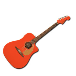 Redondo Player Walnut Fingerboard Fiesta Red