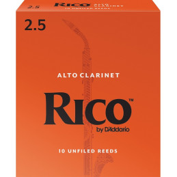 RICO CLARINETTO ALTO TENSIONE 2.5 (BOX DA 10)