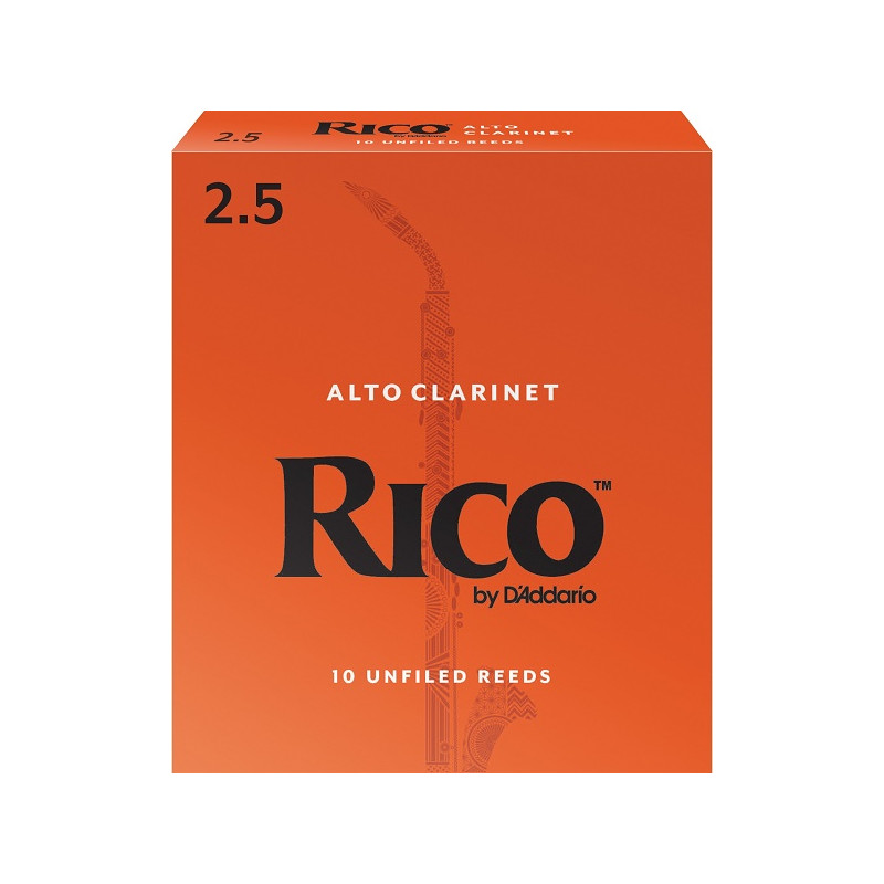 RICO CLARINETTO ALTO TENSIONE 2.5 (BOX DA 10)