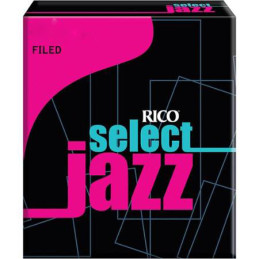 Rico Select Jazz (con taglio) per SAX SOPRANO tensione 2S hard (conf. da 10)