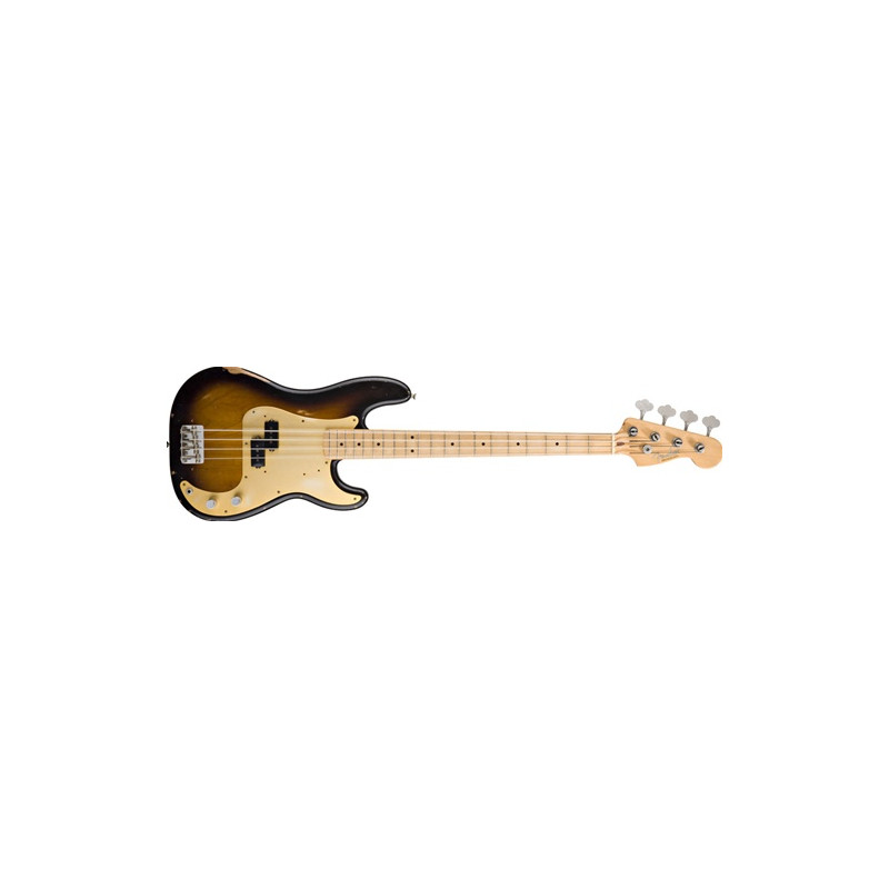 Road Worn® ‘50s Precision Bass® Maple Fingerboard, 2-ColorSunburst