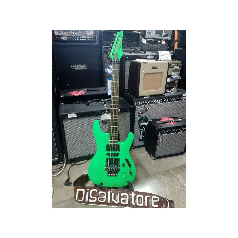 S1XXV-FGR CHITARRA ELETTRICA VERDE NEON 25° ANNIVERSARIO