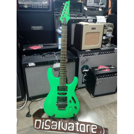 S1XXV-FGR CHITARRA ELETTRICA VERDE NEON 25° ANNIVERSARIO