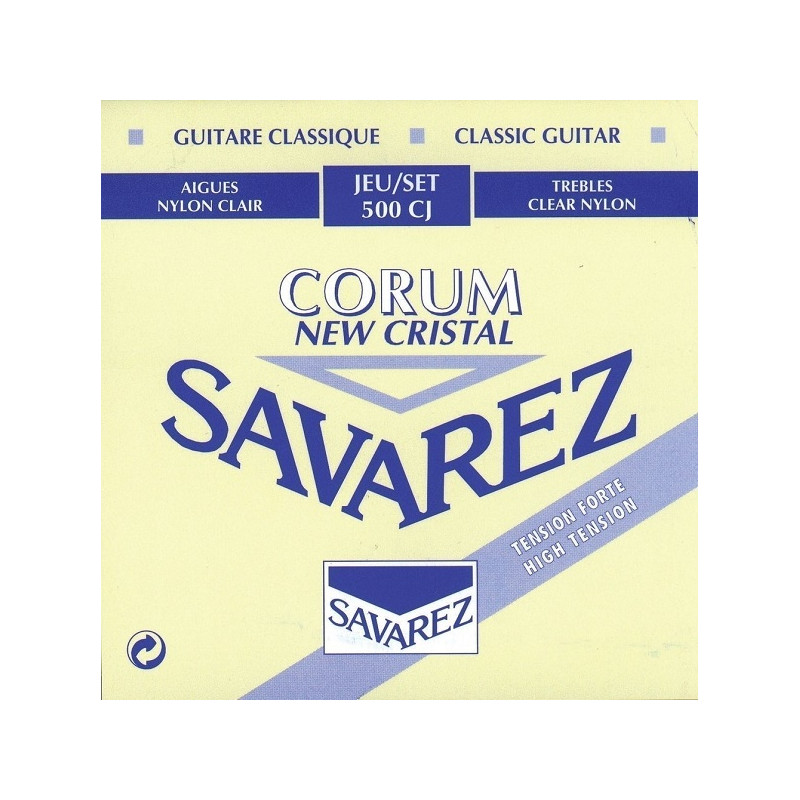 SAVAREZ 500CJ CORDE PER CHITARRA CLASSICA CORUM NEW CRISTAL