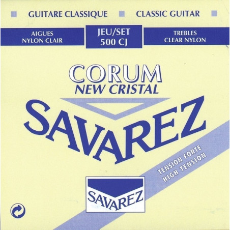 SAVAREZ 500CJ CORDE PER CHITARRA CLASSICA CORUM NEW CRISTAL
