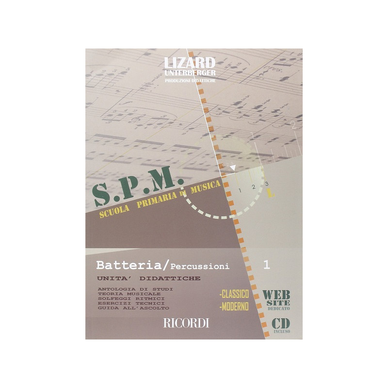 Scuola primaria di musica:Batteria/Percussioni volume 1