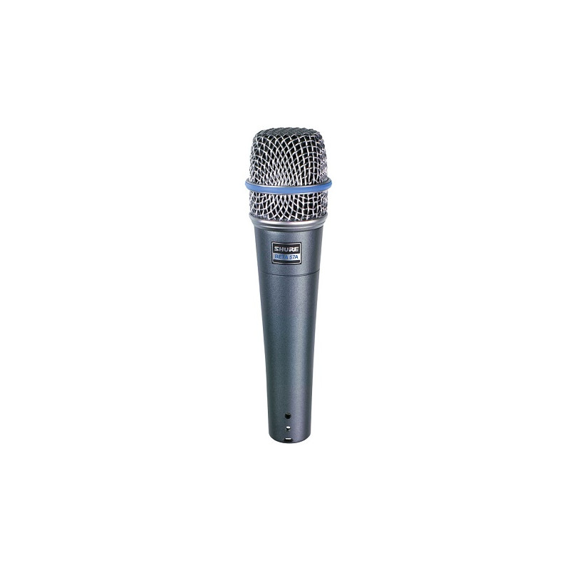 SHURE BETA 57A MICROFONO DINAMICO SUPERCARDIOIDE PER VOCE E STRUMENTI