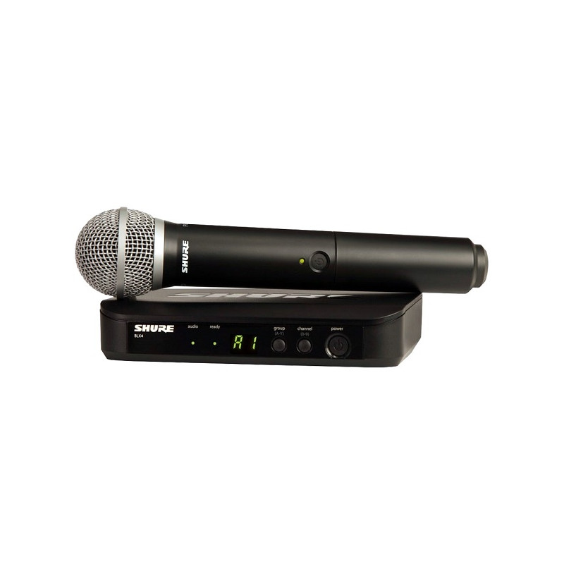 SHURE BLX24E / PG58 SISTEMA PALMARE WIRELESS CARDIOIDE PER VOCE