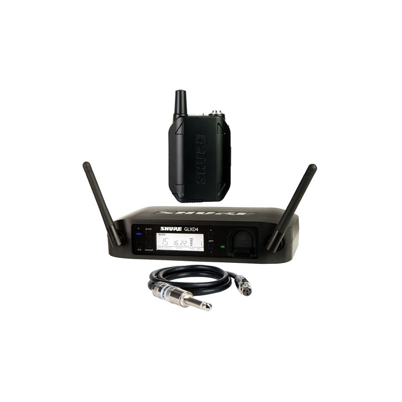SHURE GLXD14E SISTEMA DIGITALE WIRELESS PER CHITARRA E BASSO