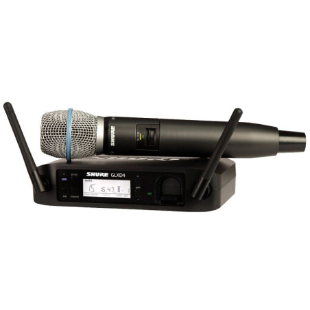 SHURE GLXD24E/Beta87 SISTEMA PALMARE DIGITALE WIRELESS PER VOCE