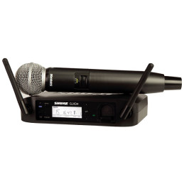 SHURE GLXD24E/SM58 SISTEMA PALMARE DIGITALE WIRELESS PER VOCE