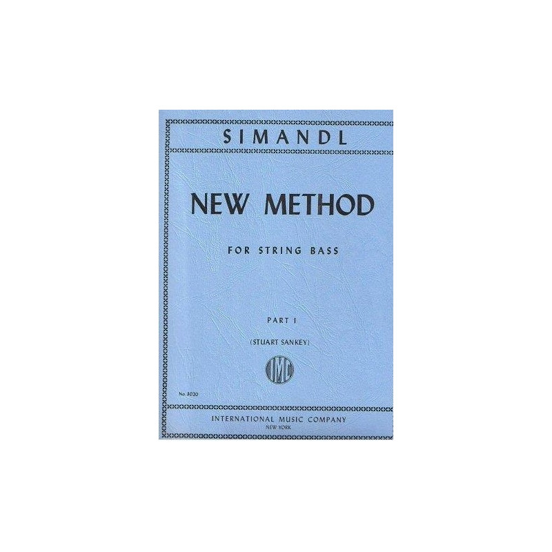 Simandl Nuovo metodo per contrabbasso VOL.1 IMC