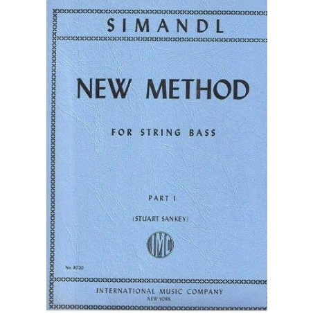 Simandl Nuovo metodo per contrabbasso VOL.1 IMC