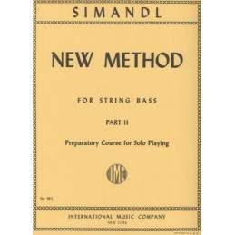 Simandl Nuovo metodo per contrabbasso VOL.2 IMC